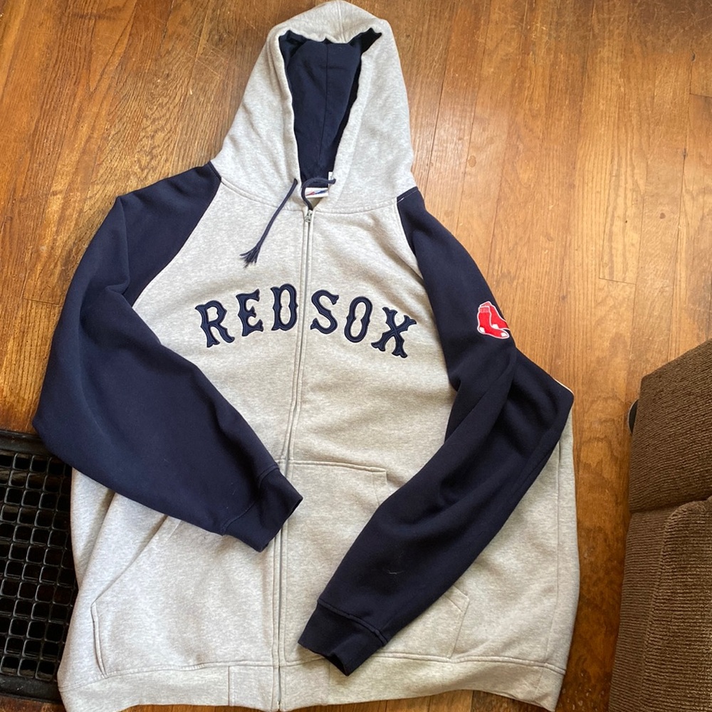 Boston Red Sox size 4x zip up hoodie